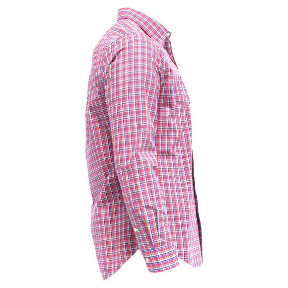 Ralph Lauren Plaid Long Sleeve Shirt in Multicolor Cotton - Picture 3 of 6